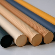 Черенок деревянный 40⌀ 1200мм КРАШЕНЫЙ (черный)