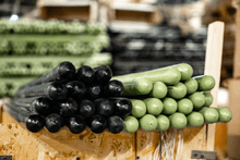 Черенок деревянный 40⌀ 1200мм КРАШЕНЫЙ (черный)